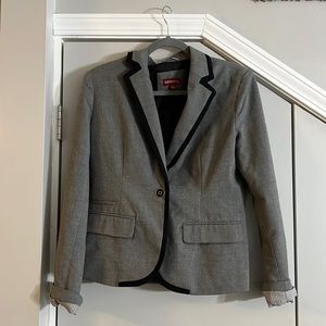 Gray blazer Size 10 Merona